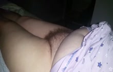 I love my wife's hairy fat pussy